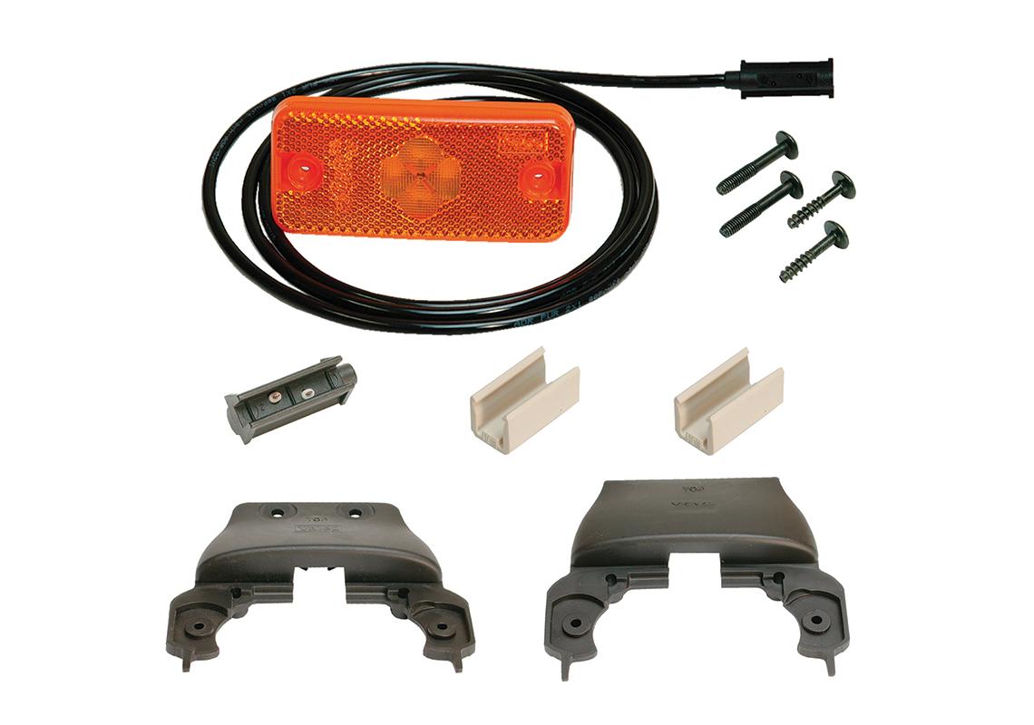 SMD98 position lamp replacement kit with 500 mm wiring and options